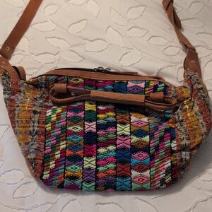 Multicolor Patterned Women's Bag